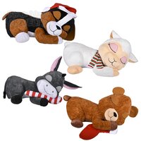 44" Dozy Christmas Plush Assortment (SS)