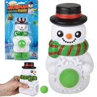 Snowman Foam Ball Blaster 5.5"