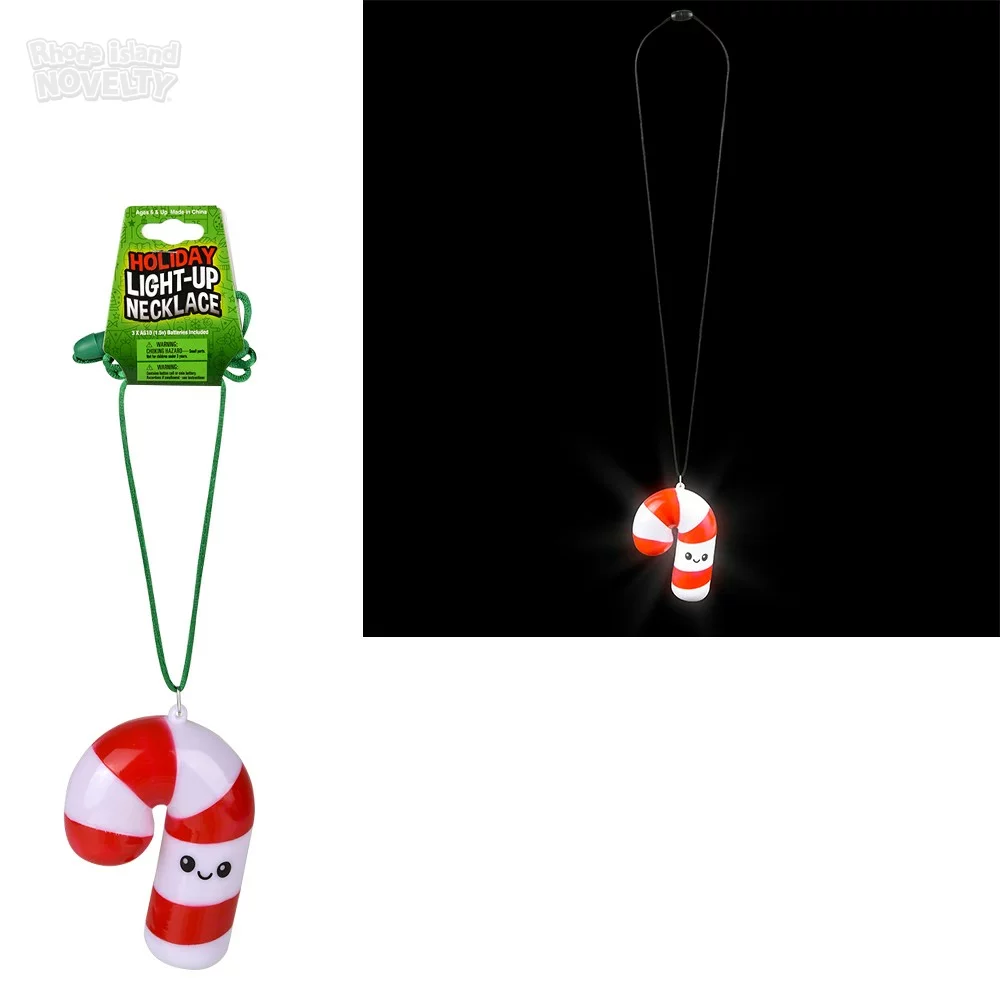 Christmas Candy Cane Pendant Necklace – Ornaments and more