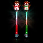 21" Light-Up Reindeer Magic Ball Wand