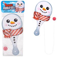 Snowman Paddle Ball 10"