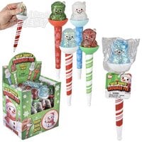 6.5" Sugar Squeezy Snowman Pens