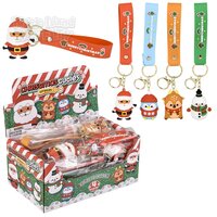 2" Christmas Wristlet Clip Ons