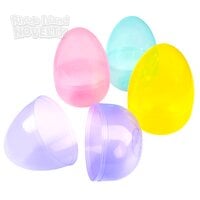 8" Jumbo Plastic Easter Eggs