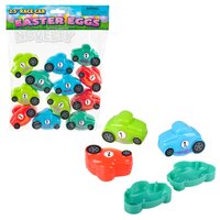 2.5" Race Car Plastic Easter Eggs