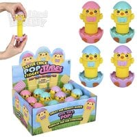 Easter Chick Fidget Pop Tube 7"