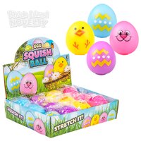 2.33" Squeeze And Stretch Gummi Easter Egg