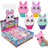 Squish And Stretch Easter Ice Cream Bunny 5"