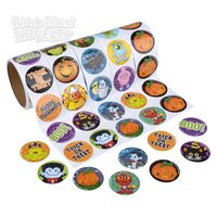 Halloween Roll Sticker Asst 500pcs/Unit