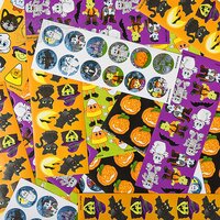 100pc Halloween Sticker Assortment