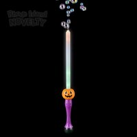 Light-Up Jack O Lantern Bubble Sword 29"