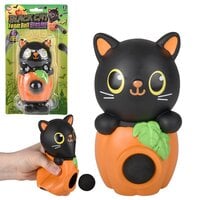 Halloween Black Cat Foam Ball Blaster 5.5" 6ct