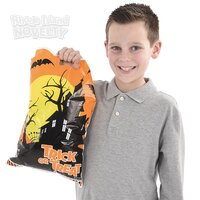 11"x17" Haunted House Trick Or Treat Bag