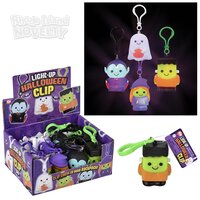 2" Light-Up Halloween Clip Ons