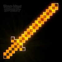 24" Light-Up Halloween Pixel Sword