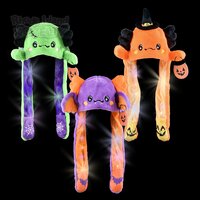 Halloween Axolotl Popping Ear Light-Up Hat 6ct