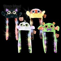 Halloween Popping Ear Light-Up Hat Assortment 4ct