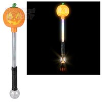 21" Light-Up Jack-O-Lantern Magic Ball Wand