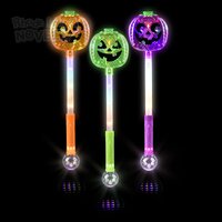 21" Light-Up Jack O Lantern Magic Ball Wand Assortment