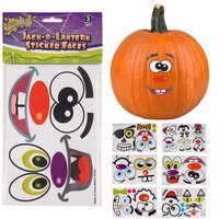 Jack- O-Lantern Stickers For Pumpkins