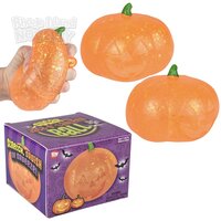 3.75" Jack O Lantern Squeezy Sugar Ball