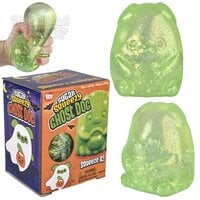 Jumbo Sugar Squeezy Halloween Ghost Dog 4"