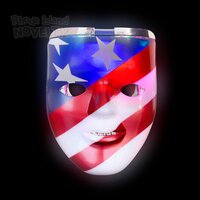 8" Light-Up Patriotic Double Mask