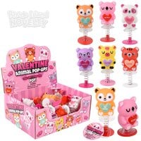 2.75" Valentine's Day Animal Pop-Ups