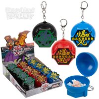 Bakugan Candy Filled Keychain 12ct