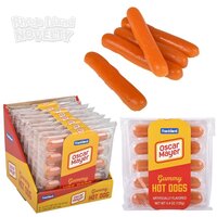 Frankford Oscar Mayer Gummy Hot Dogs Pack 8ct
