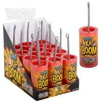 Ka-Boom Sour Cherry Popping Candy 12ct