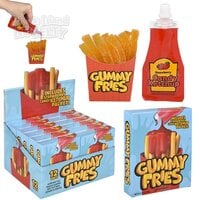 Gummy French Fries W/ketchup