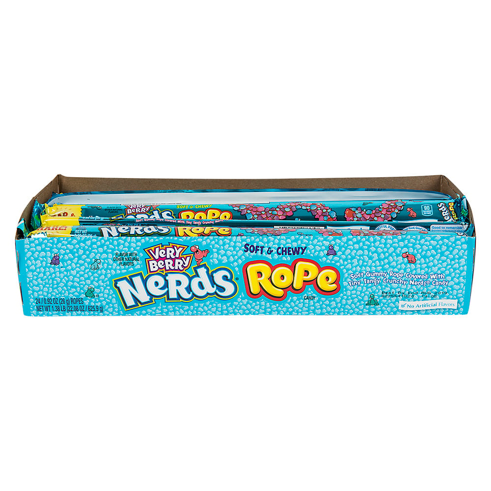 Nerds Rope Candy Very Berry 24pcsdisplay 92oz