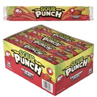 Sour Punch Strawberry Straws 24ct