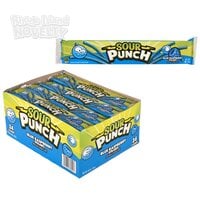 Sour Punch Blue Raspberry Straws 24ct