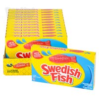 Swedish Fish Red Theater Box Candy 12pc/Case