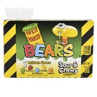 Toxic Waste Bears Theater Box 12ct
