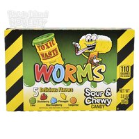 Toxic Waste Worms Theater Box 12ct