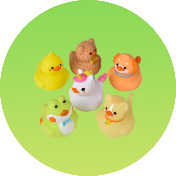 rubber ducks